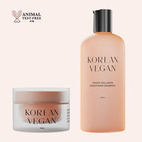 Vegan Collagen Shampoo and Cream Bundle